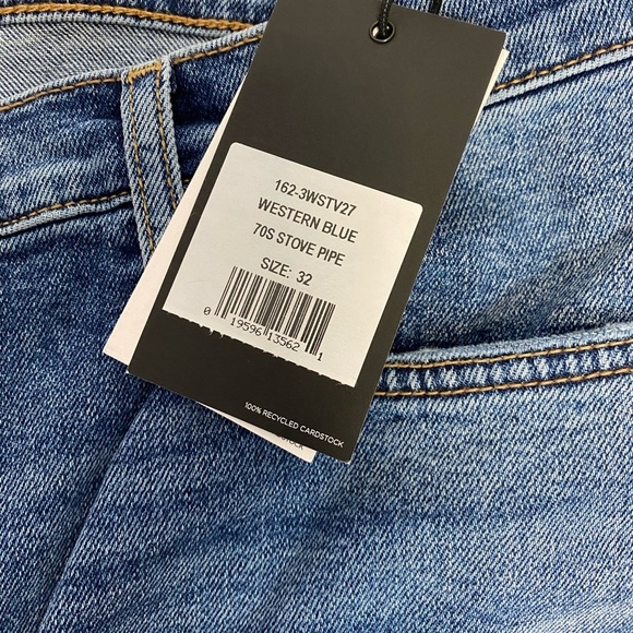 Re/Done 70s Stove Pipe Jeans NEW - Picture 14 of 15